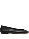 Phoebe Philo Leather Ballerina Shoes