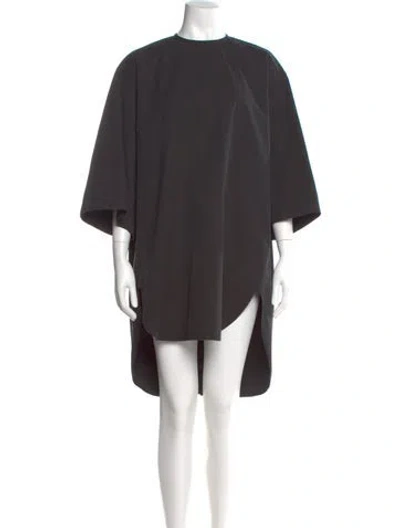 Pre-owned Phoebe Philo Crew Neck Knee-length Dress In Black
