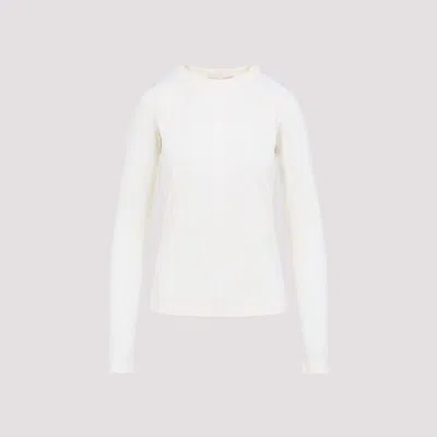 Phoebe Philo Crewneck Top In White