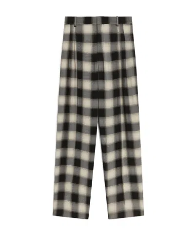 Phoebe Philo Double Pleat Trousers In Black