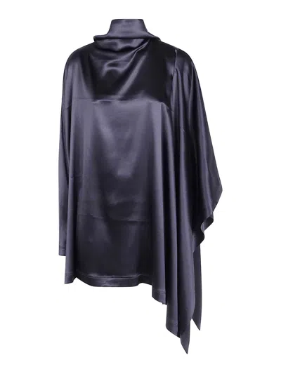Phoebe Philo Drape Top In Black