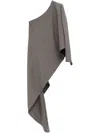 Phoebe Philo Draped Top In Gray