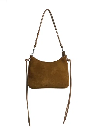 Phoebe Philo Elegant Leather Tote Bag In Brown
