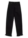 Phoebe Philo Frayed-hem Jeans In Blue
