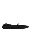 Phoebe Philo Gathered Flat In Black