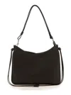 Phoebe Philo 'gig' Black Shoulder Bag With Adjustable Shoulder Strap In Leather Woman