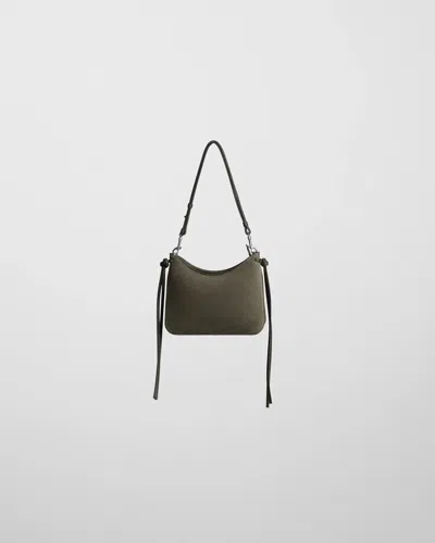 Phoebe Philo Gig Shoulder Bag In Beige