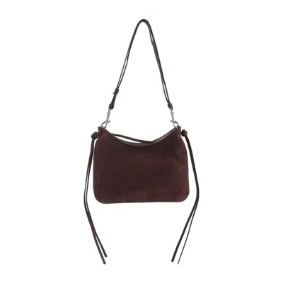 Phoebe Philo Gig Shoulder Small In Burgundy