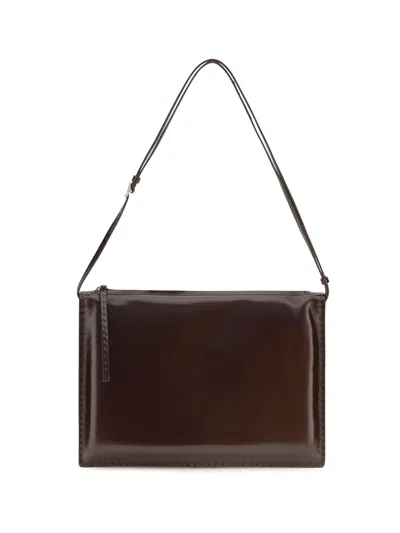 Phoebe Philo Glove Pochette Shoulder Bag In Brown