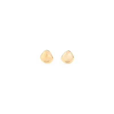 Phoebe Philo Gold Sterling Silver Pebble Studded Earrings