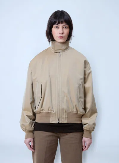 Phoebe Philo Golf Jacket In Brown