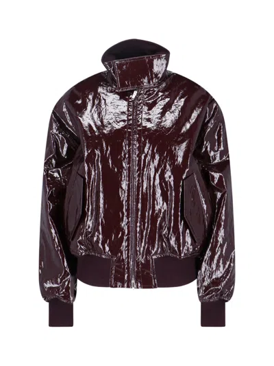 Phoebe Philo Jacke "golf" In Burgundy