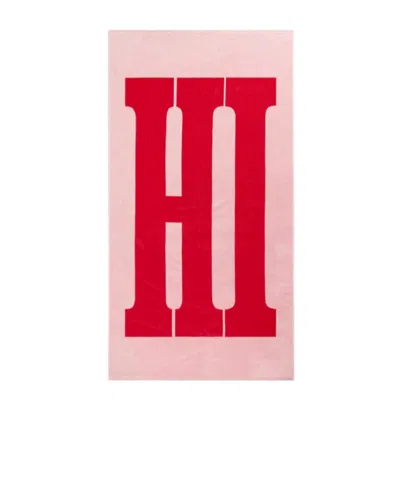 Phoebe Philo Hi Pattern Towel In Pink