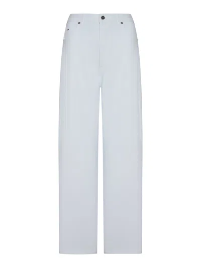 Phoebe Philo Jeans With Back Zip And Big Keith Pocket In Blue