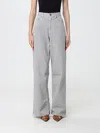 Phoebe Philo Washed Wide-leg Jeans In Gray