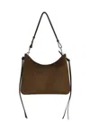 Phoebe Philo Gig Shoulder Bag Medium In Brown