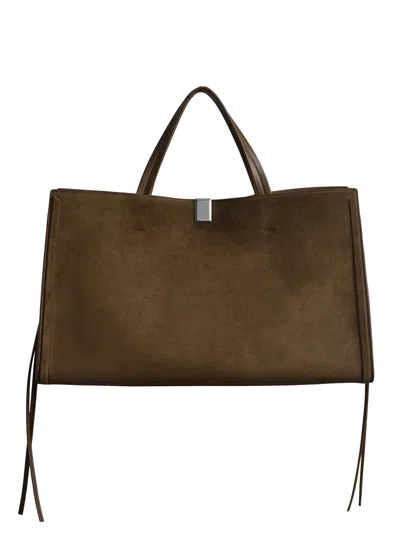 Phoebe Philo Kit Cabas Medium In Green