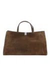 Phoebe Philo Kit Cabas Medium Shoulder Bag In Green