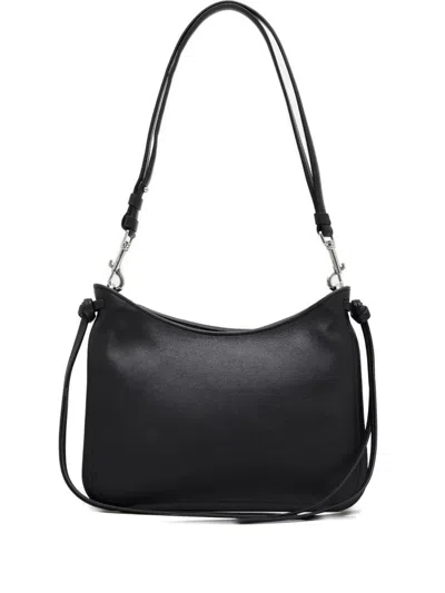 Phoebe Philo Knotted Leather Tote Bag In Black