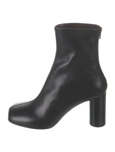 Pre-owned Phoebe Philo Leather Boots In Black