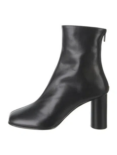 Pre-owned Phoebe Philo Leather Boots In Black