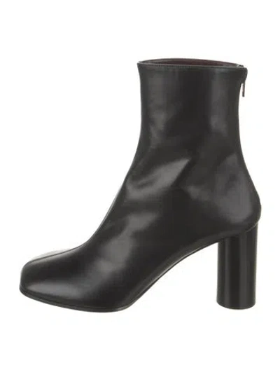 Pre-owned Phoebe Philo Leather Boots W/ Tags In Black