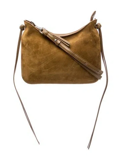 Pre-owned Phoebe Philo Leather Gig Small In Brown