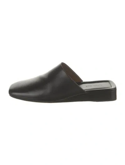 Pre-owned Phoebe Philo Leather Mules In Multi