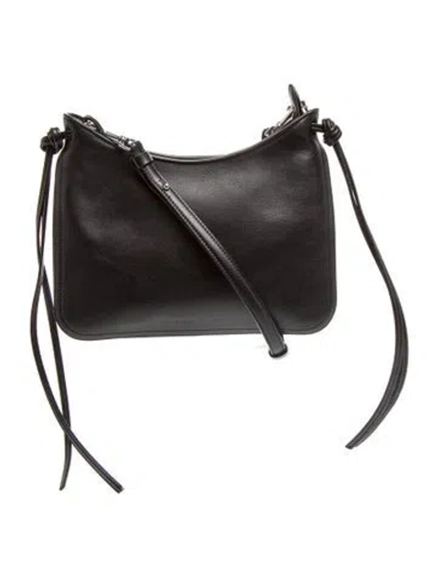 Pre-owned Phoebe Philo Leather Shoulder Bag In Black