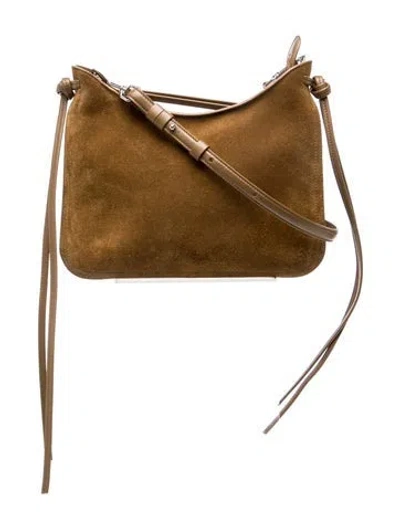 Pre-owned Phoebe Philo Leather Shoulder Bag In Gray