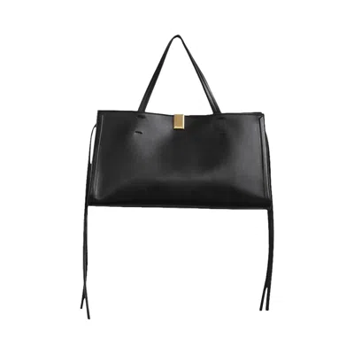 Pre-owned Phoebe Philo Leather Small Kit Cabas 'black' | Women's Size Onesize