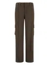 Phoebe Philo Liquid Cargo-pocket Trousers In Multi