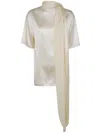 Phoebe Philo Liquid Tee In White