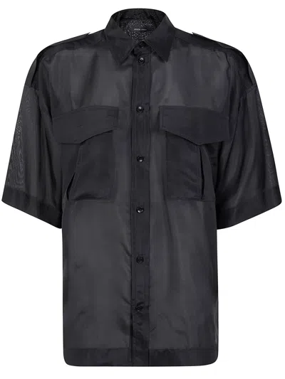 Phoebe Philo Lite Utility Shirt In Black
