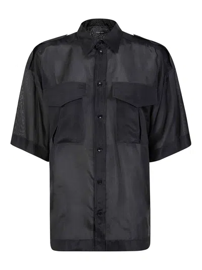 Phoebe Philo Lite Utility Shirt In Black