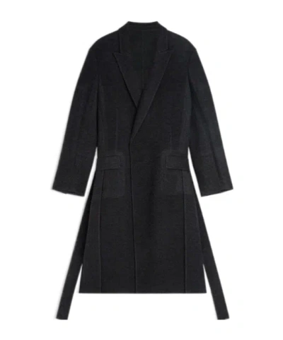 Phoebe Philo Long Robe-style Coat In Black