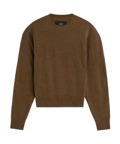 Phoebe Philo Long-sleeved Sweater In Brown