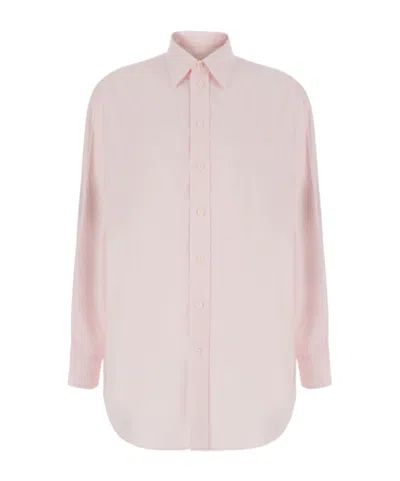 Phoebe Philo Long-sleeved Shirt In Pink