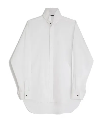 Phoebe Philo Long-sleeved Shirt In White
