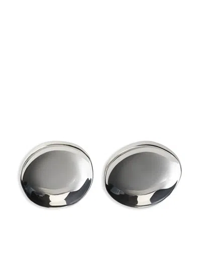 Phoebe Philo メダリオン ピアス In Metallic