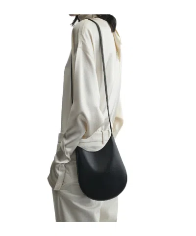 Phoebe Philo Mini Bean Sling Shoulder Bag In Black