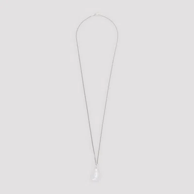 Phoebe Philo Mini Metallic Pendant Necklace