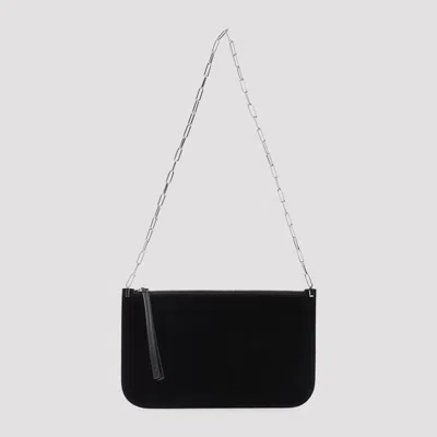 Phoebe Philo Mini Slip Chain Pouch Handbag In Black
