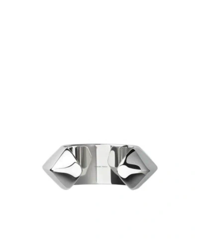 Phoebe Philo Open Bracelet In Metallic