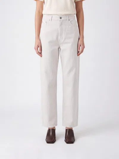 Phoebe Philo オーガニックデニム ワイドレッグジーンズ In White