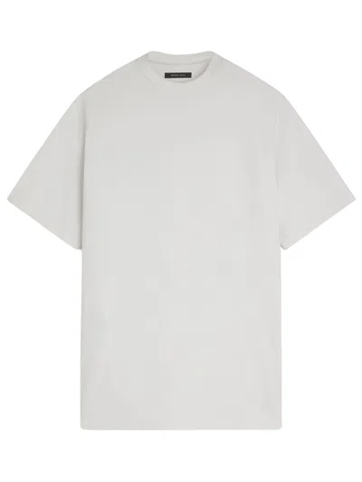 Phoebe Philo Oversized Structured Cotton Big T-shirt With Bold Sign In White