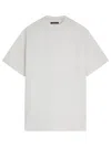 Phoebe Philo Oversized Structured Cotton T-shirt With Graphic Design In White