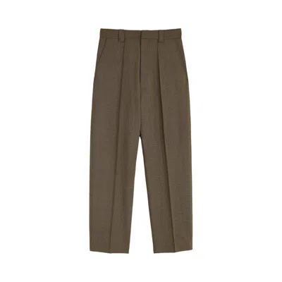 Pre-owned Phoebe Philo Oversized Trousers 'tobacco' | Brown | Women's Size 34