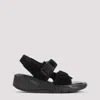 Phoebe Philo Pace Suede Leather Sandals In Black