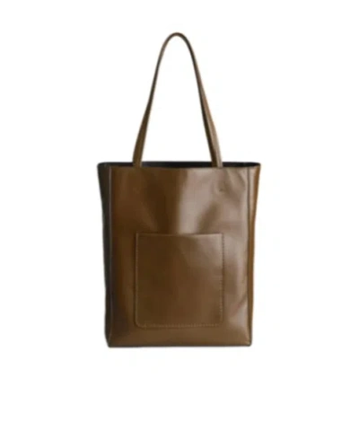 Phoebe Philo Paper Handbag In Bronze